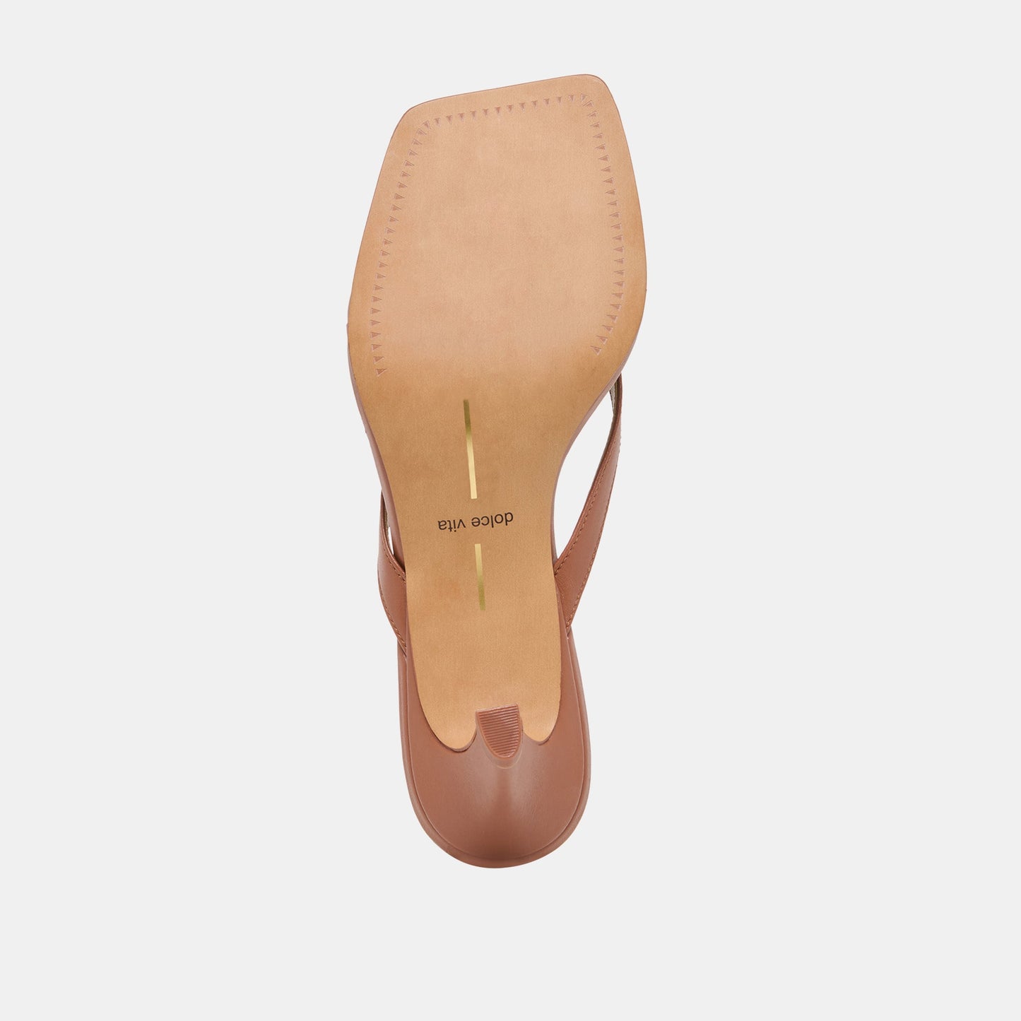 Ramia Cognac Leather Heels Dolce Vita Discount