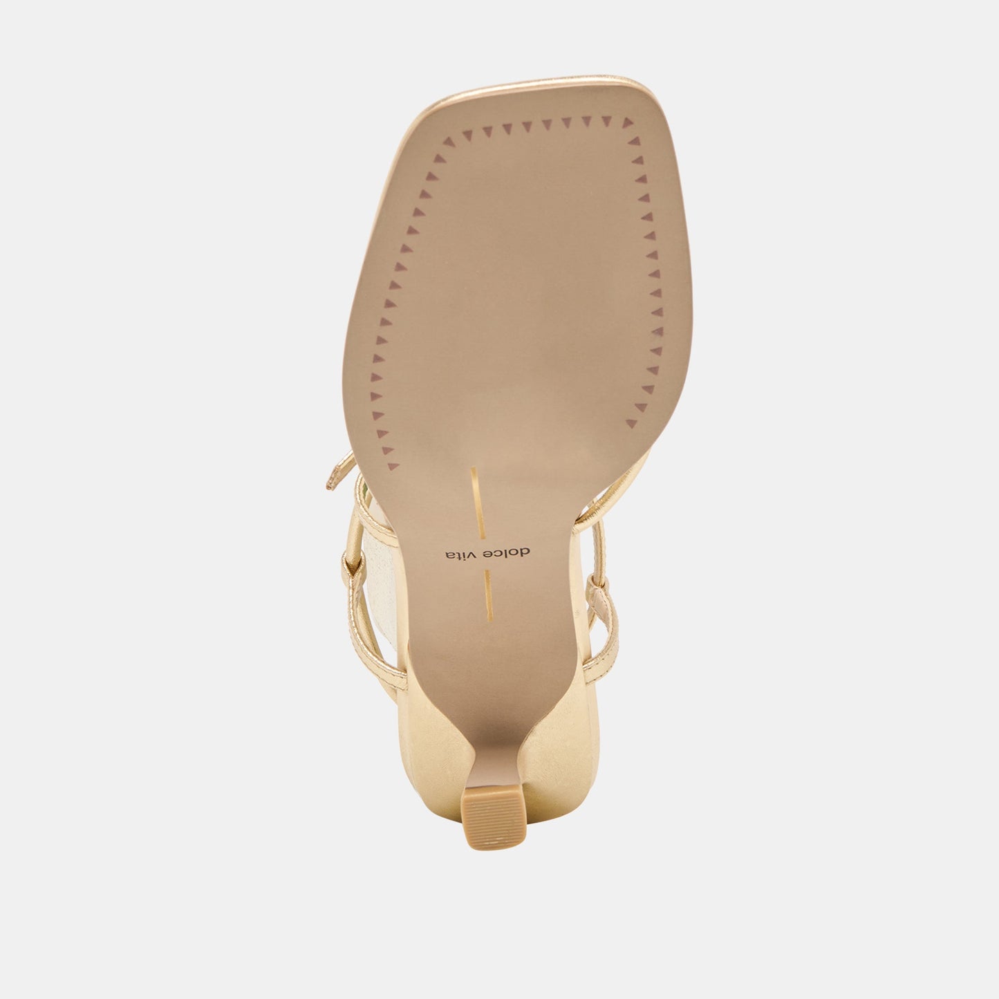 Mylee Gold Distressed Leather Heels Dolce Vita Discount