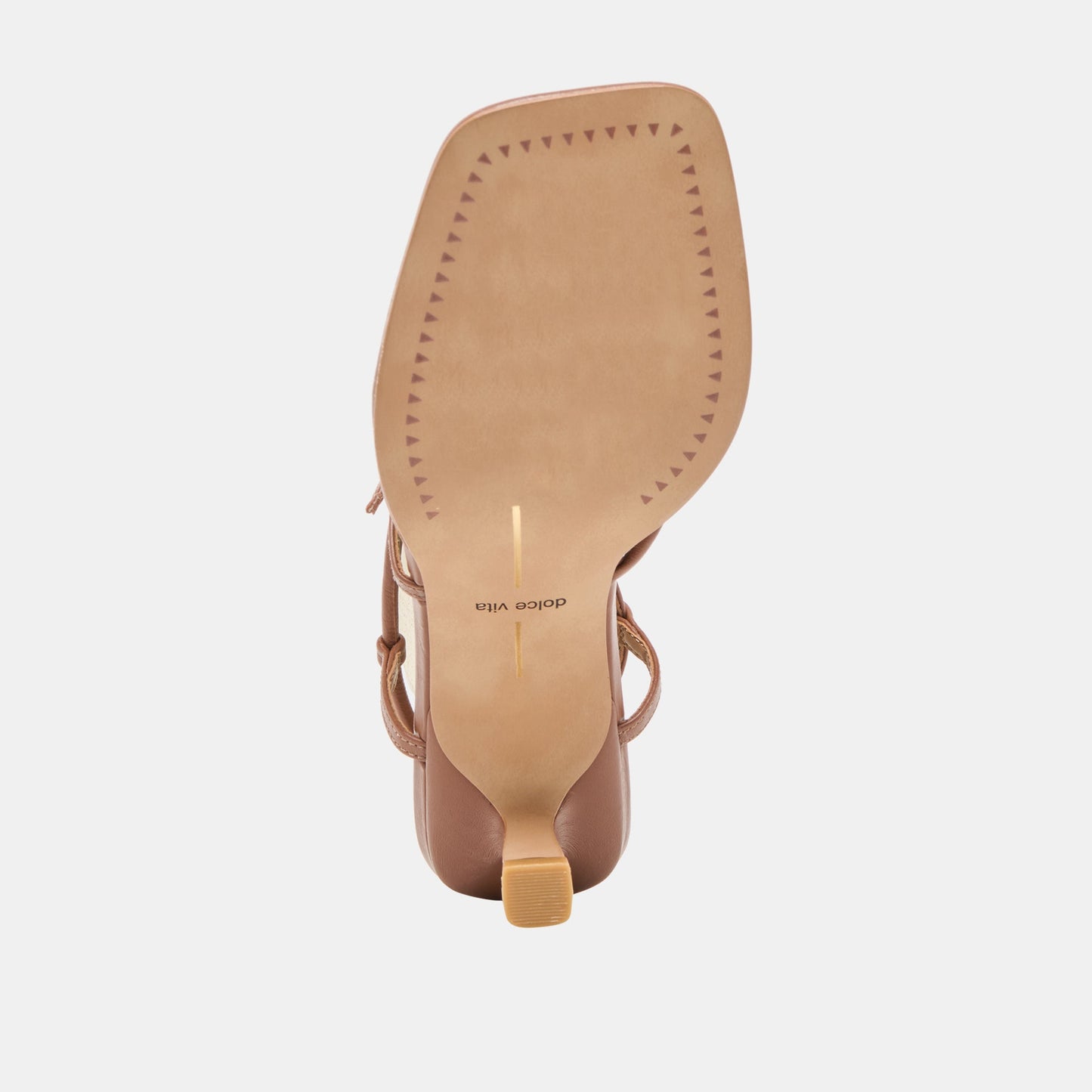Mylee Cognac Leather Heels Dolce Vita us