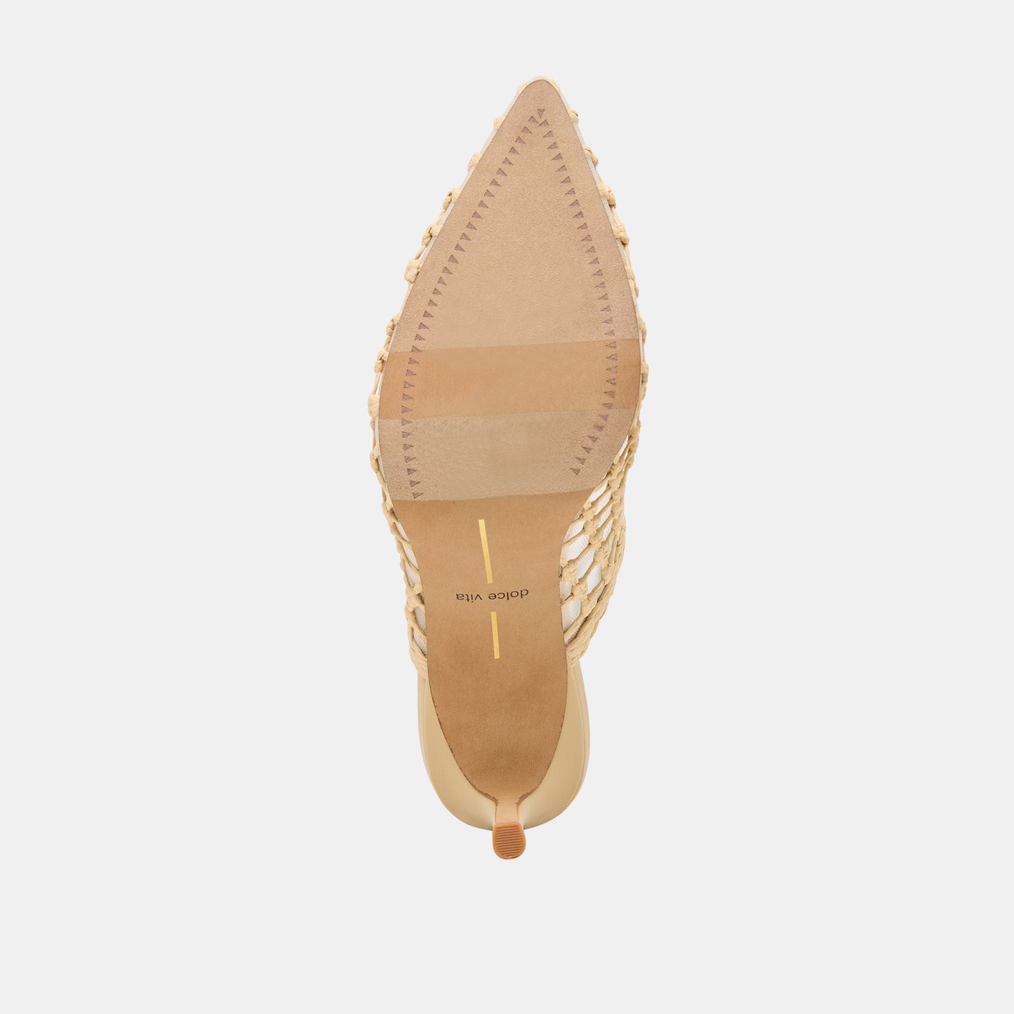 Yael Lt Natural Woven Raffia Heels Dolce Vita For sale