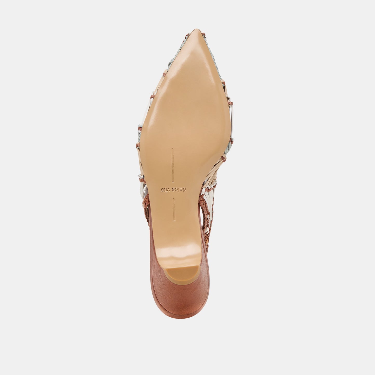 Dafney Tan Multi Woven Leather Heels Dolce Vita Online