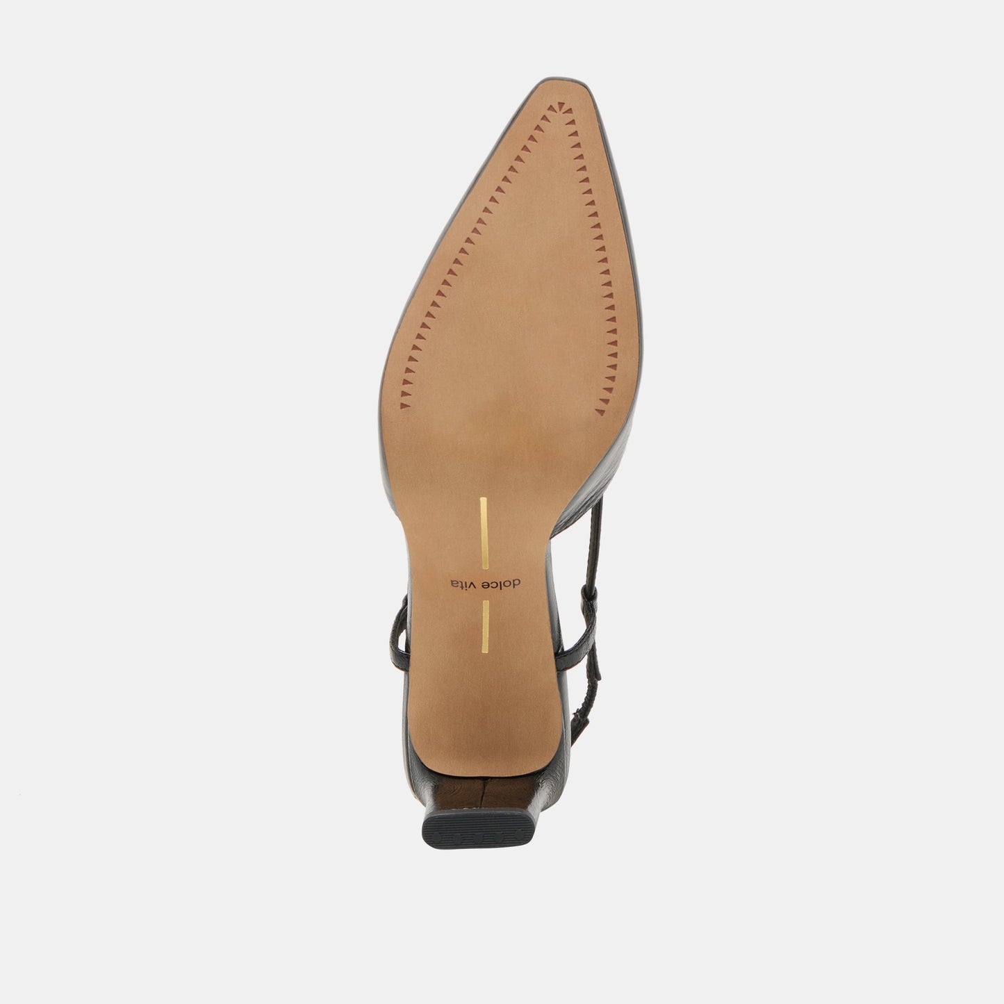 Ginay Black Leather Heels Dolce Vita Sale