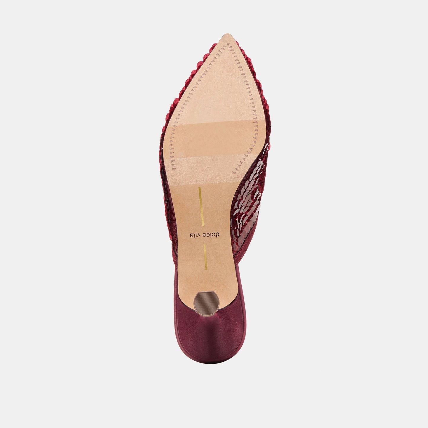 Cleo Cranberry Sequin Heels Dolce Vita us