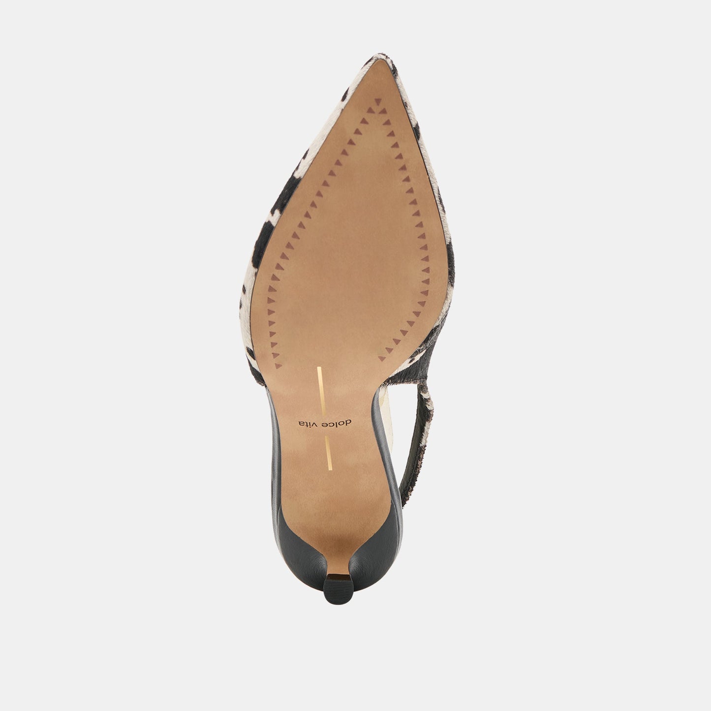 Alenna Black White Taurus Calf Hair Heels Dolce Vita Online