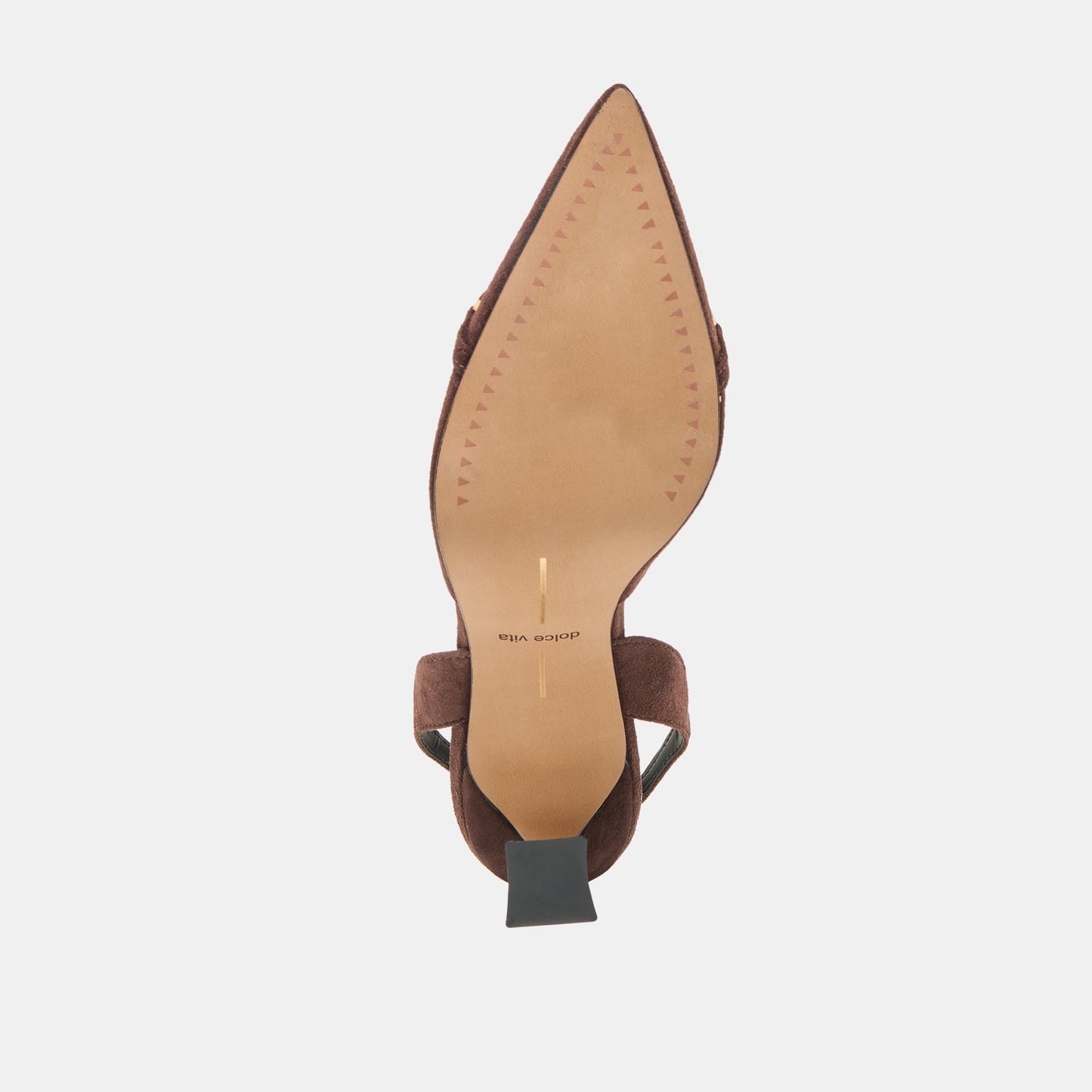Malik Mahogany Nubuck Heels Dolce Vita New