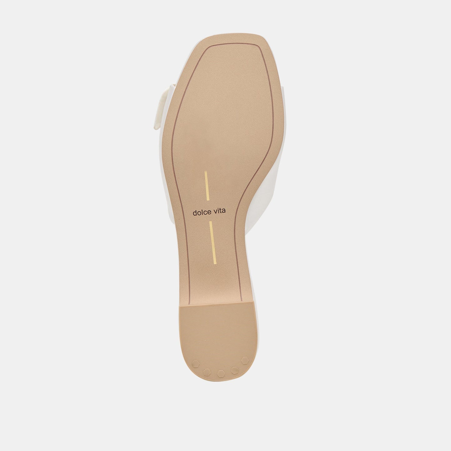 Edina True White Satin Sandals Dolce Vita Discount