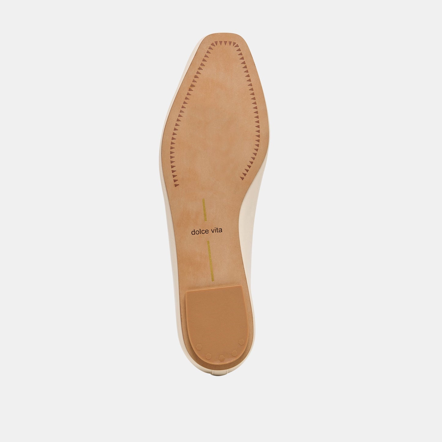 CARET Bone Leather Pointed-Toe Ballet Flats Dolce Vita For sale
