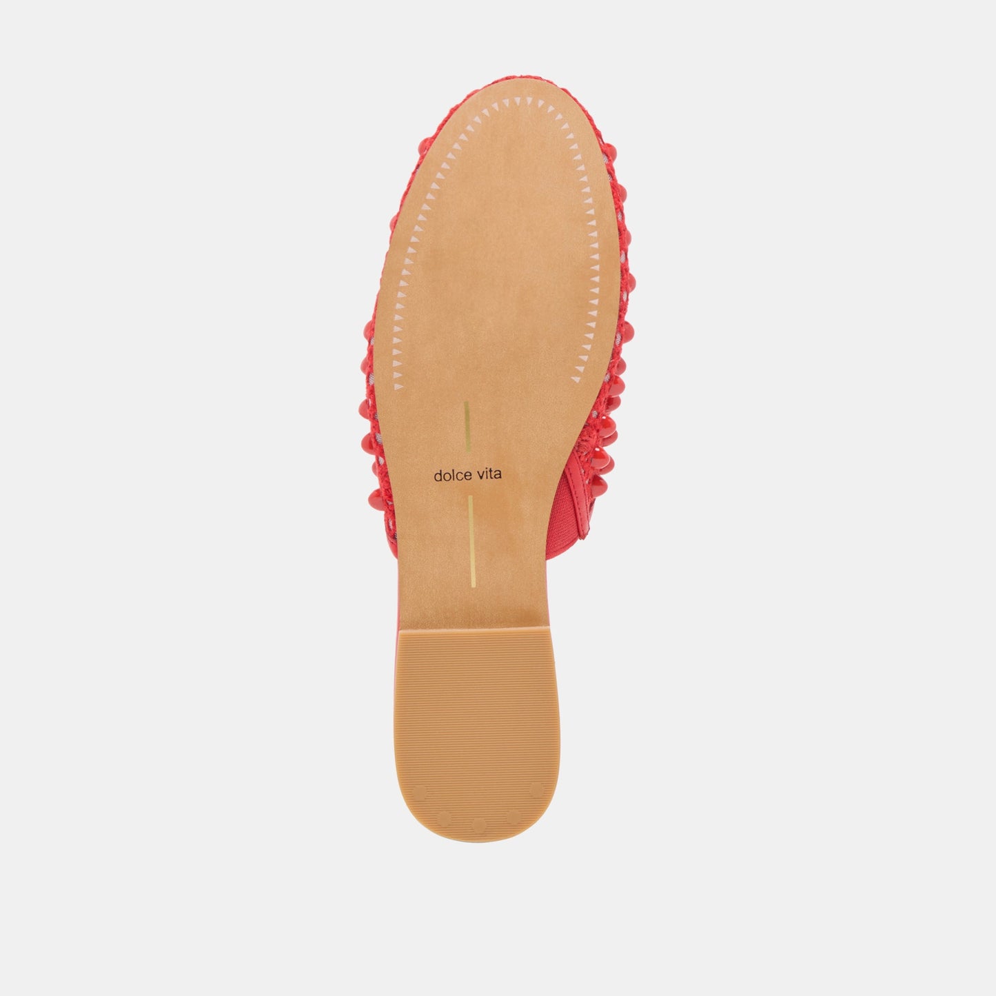 Rova Bead Chili Beaded Mesh Flats Dolce Vita Discount