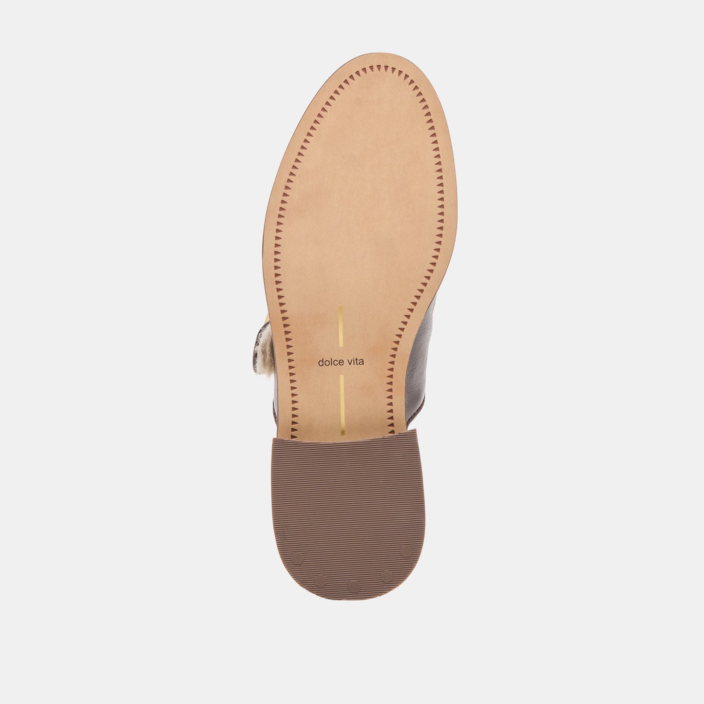 Harlah Plush Chocolate Leather Flats Dolce Vita Outlet
