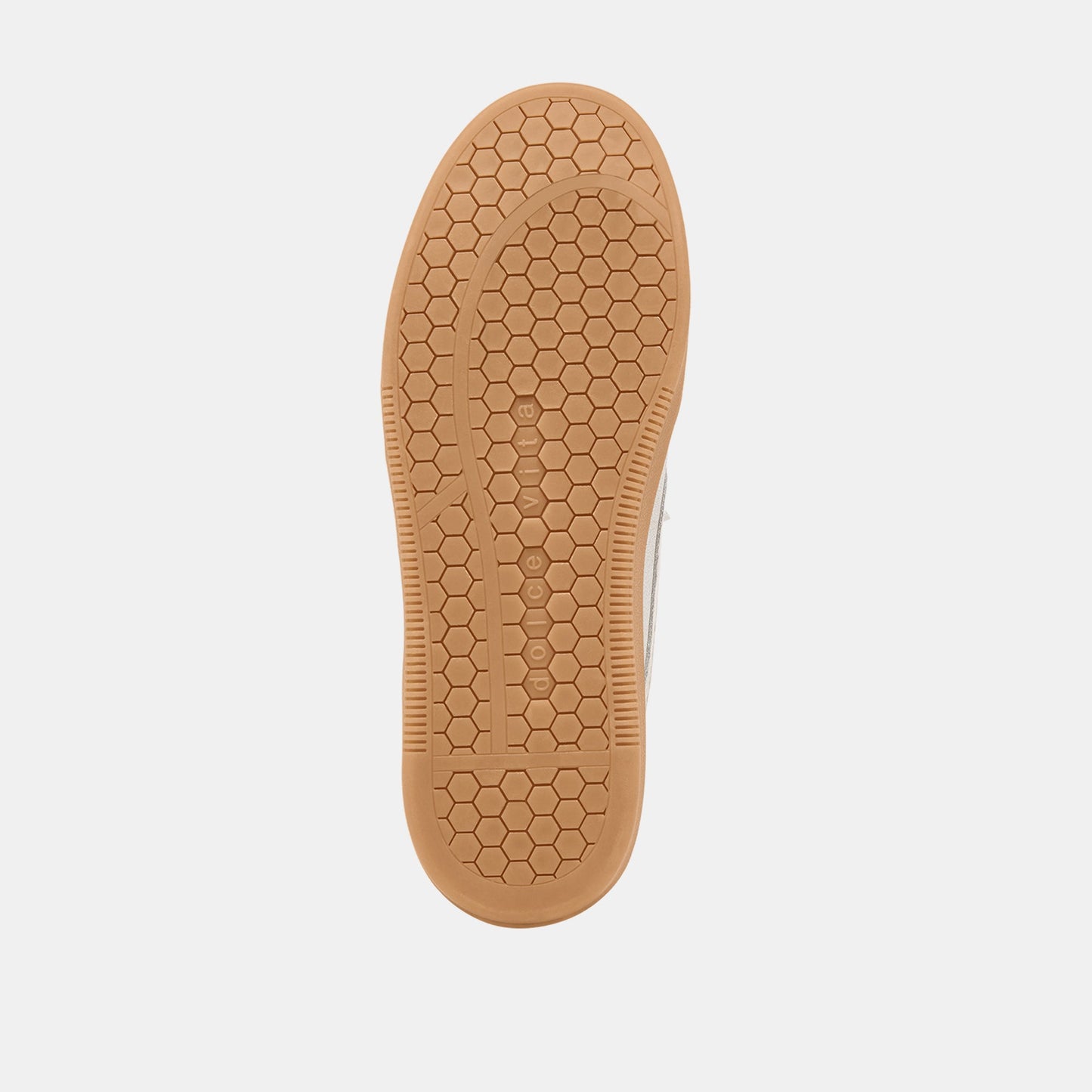 Notice Slide Plush Off White Crackled Leather Sneakers Dolce Vita For sale