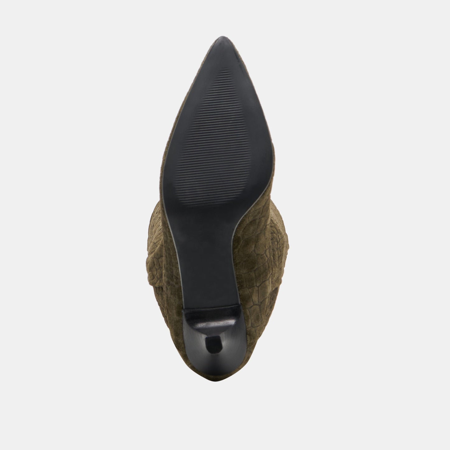 Roxla Olive Croco Embossed Leather Boots Dolce Vita On sale