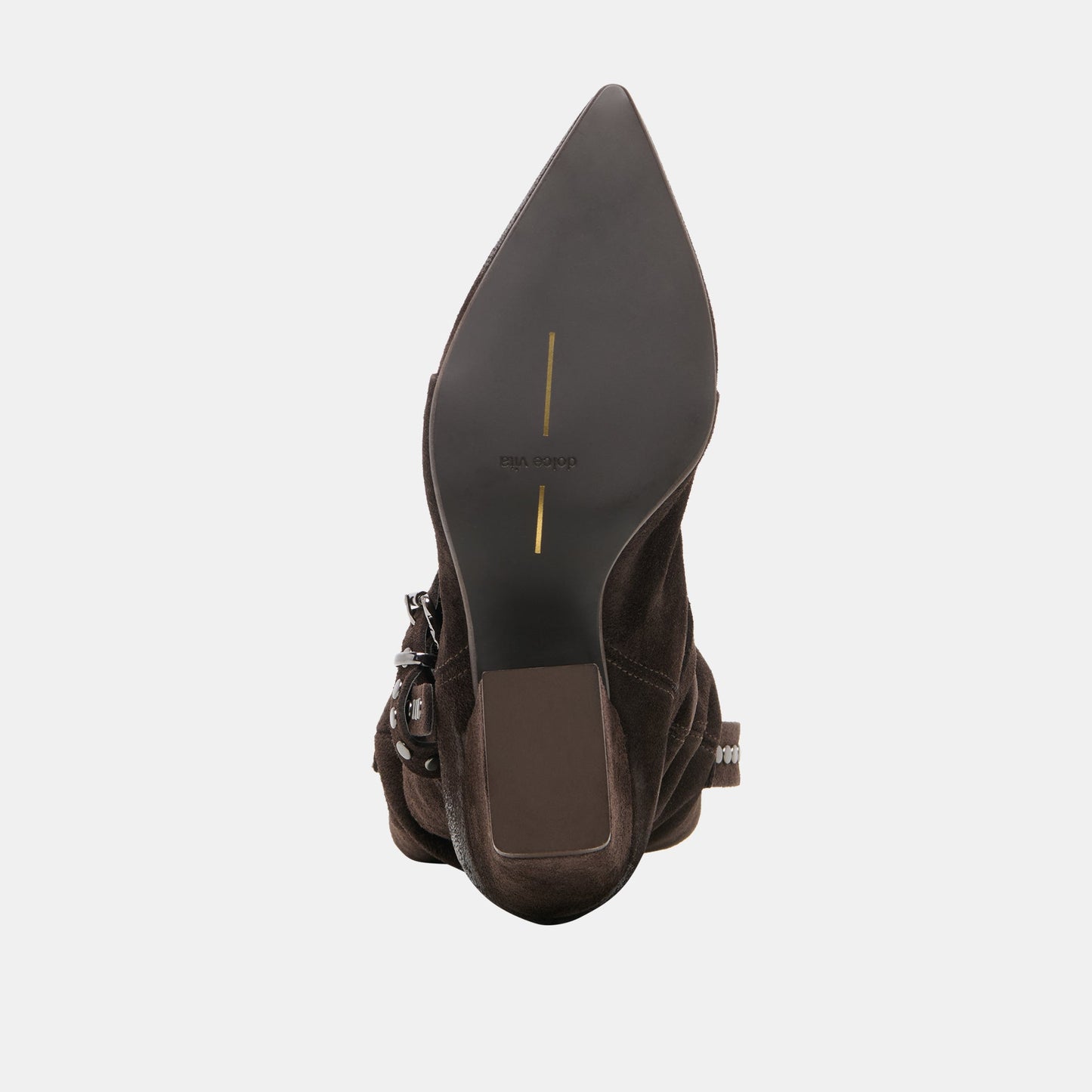 Morla Dk Brown Suede Boots Dolce Vita Outlet