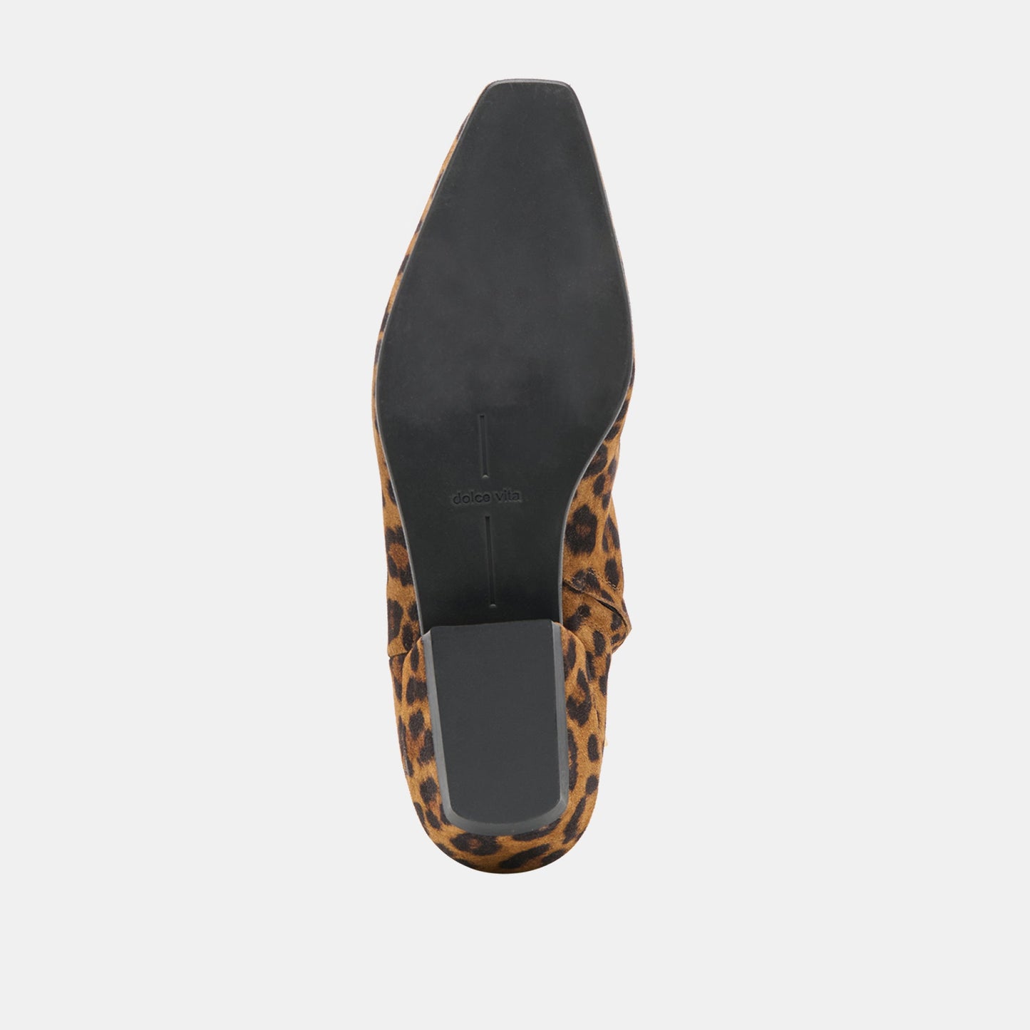 Joanie Leopard Printed Suede Booties Dolce Vita For sale