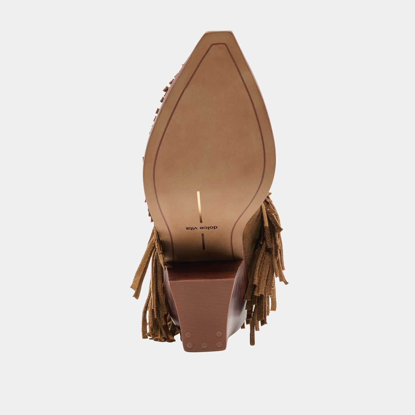Torey Chestnut Suede Booties Dolce Vita On sale