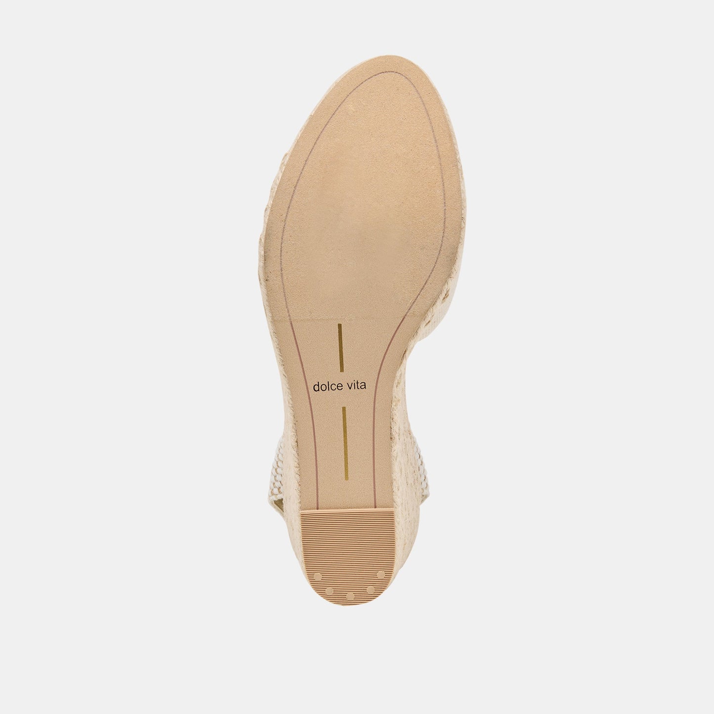 Noura Ecru Linen Wedges Dolce Vita On sale