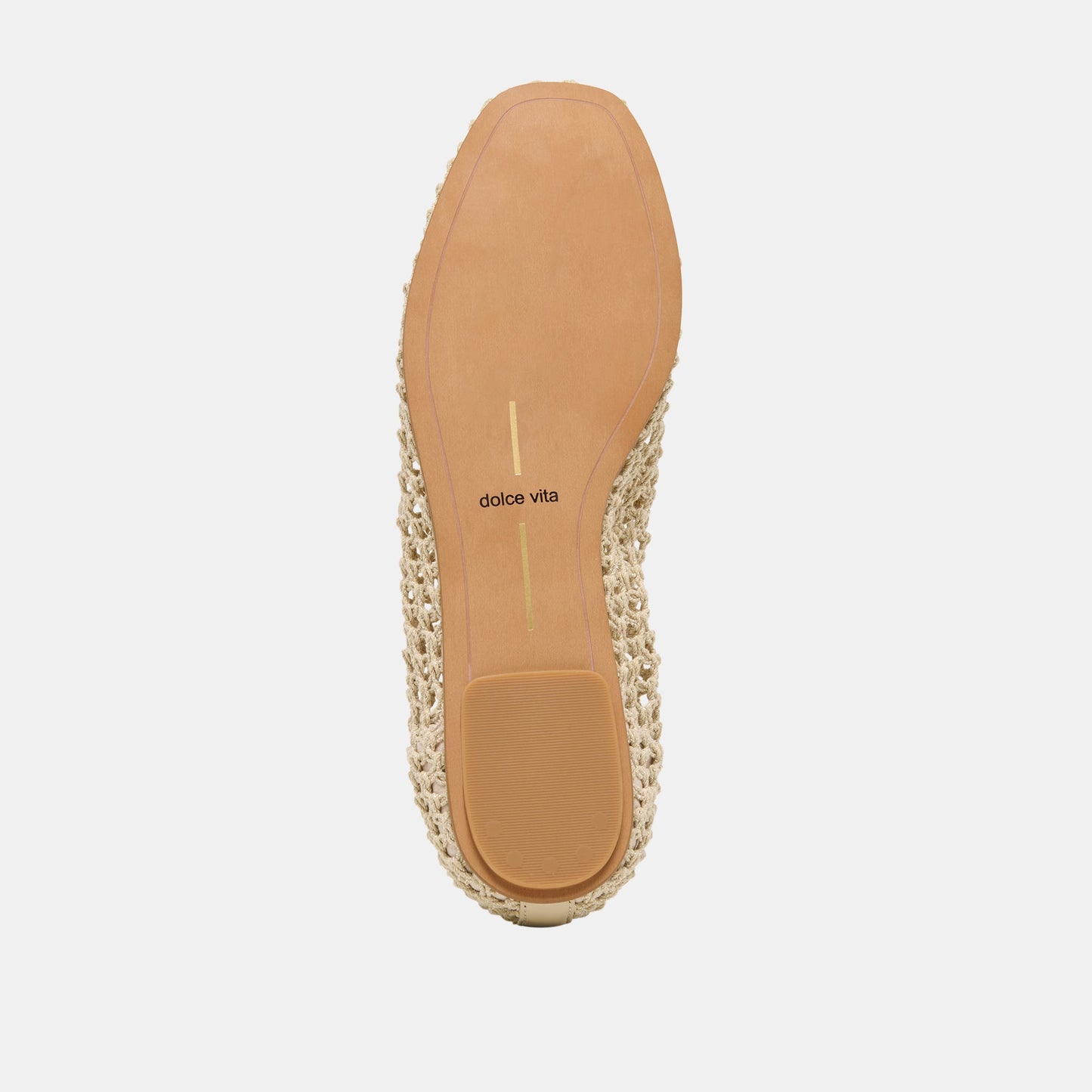 Kaylyn Oatmeal Crochet Flats Dolce Vita Sale
