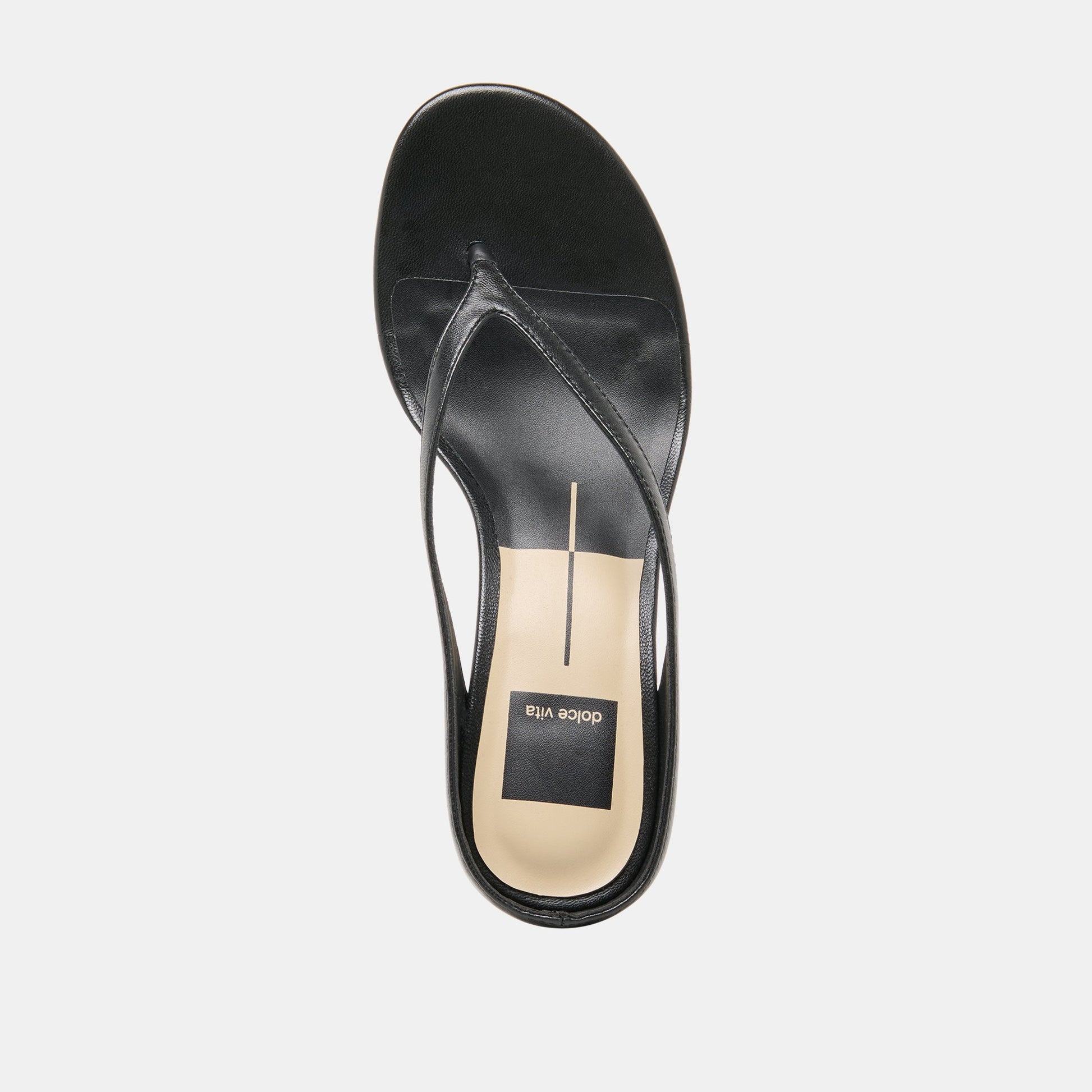Doreen Black Leather Heels Dolce Vita Sale