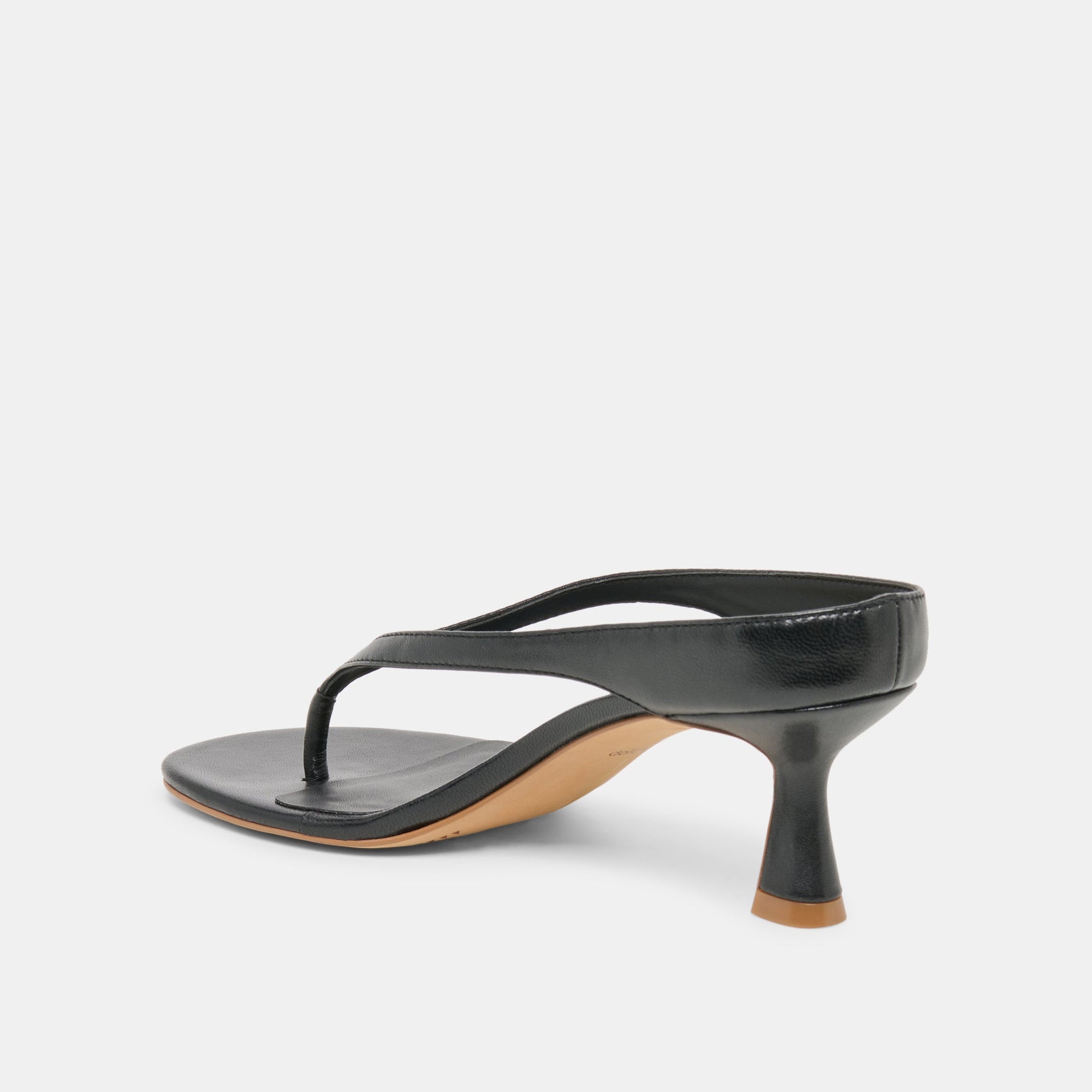 Doreen Black Leather Heels Dolce Vita Sale