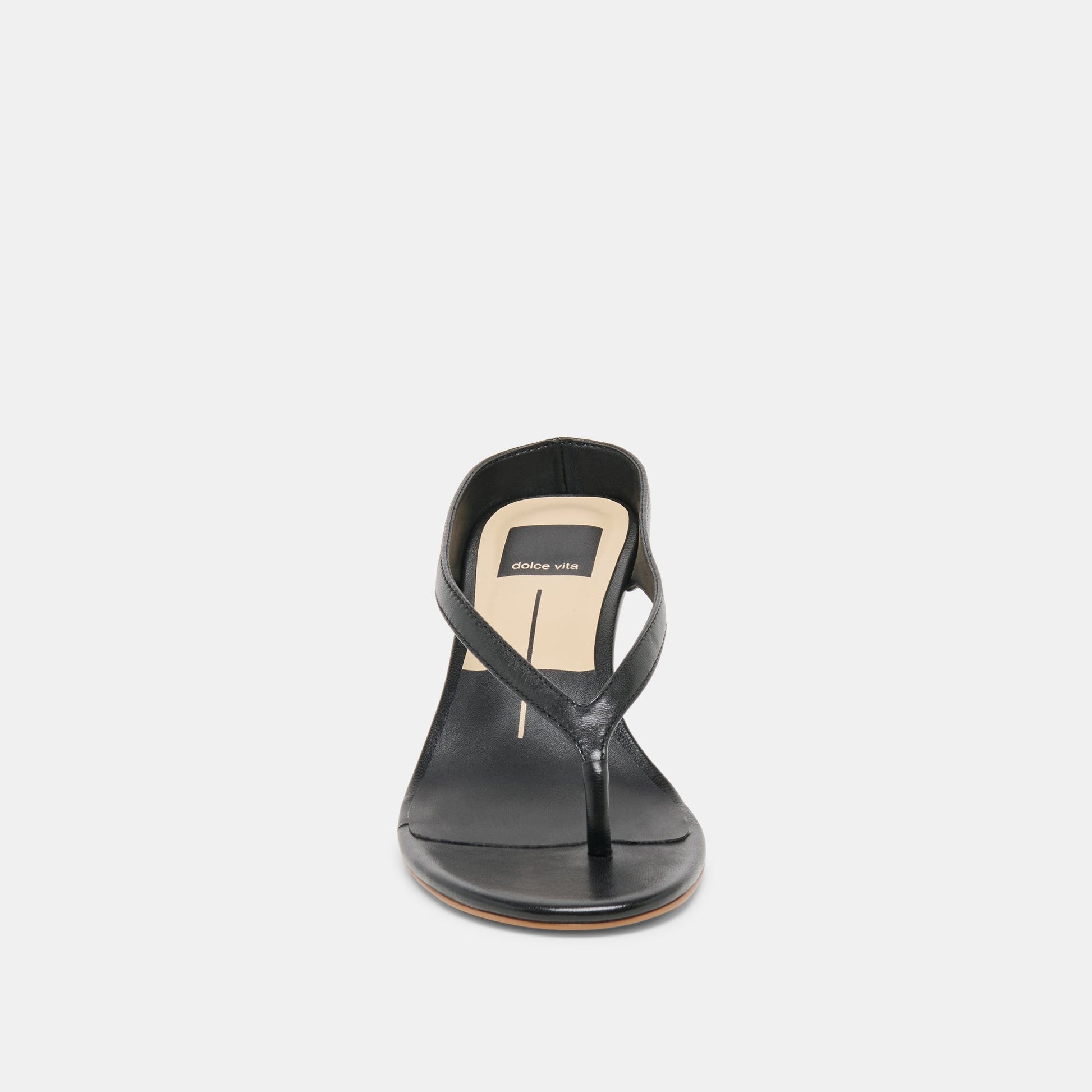 Doreen Black Leather Heels Dolce Vita Sale