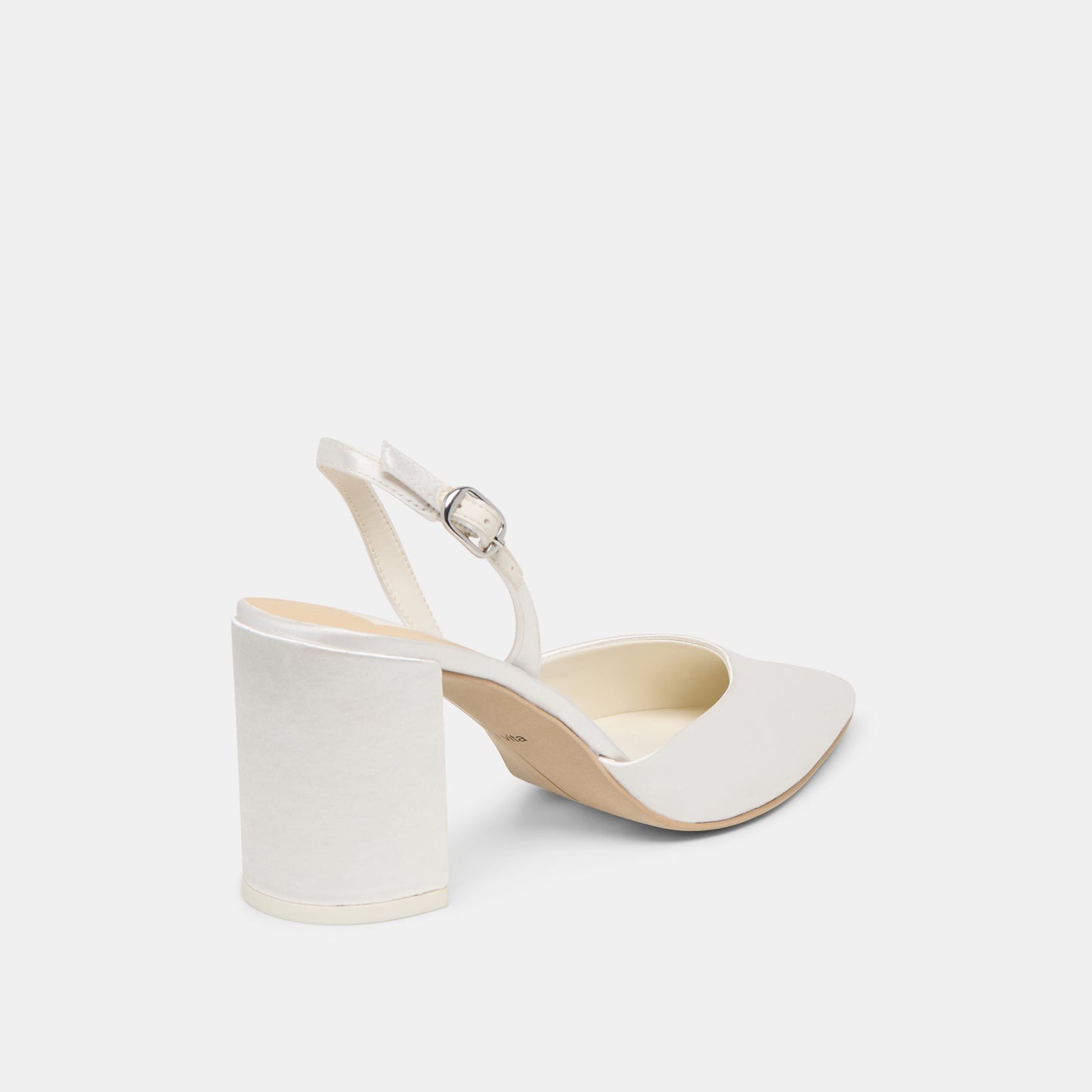 Carel True White Satin High Heels Dolce Vita Outlet