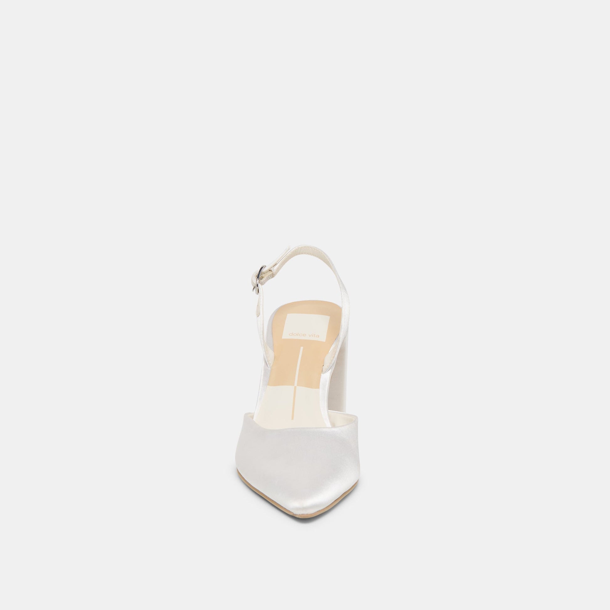 Carel True White Satin High Heels Dolce Vita Outlet