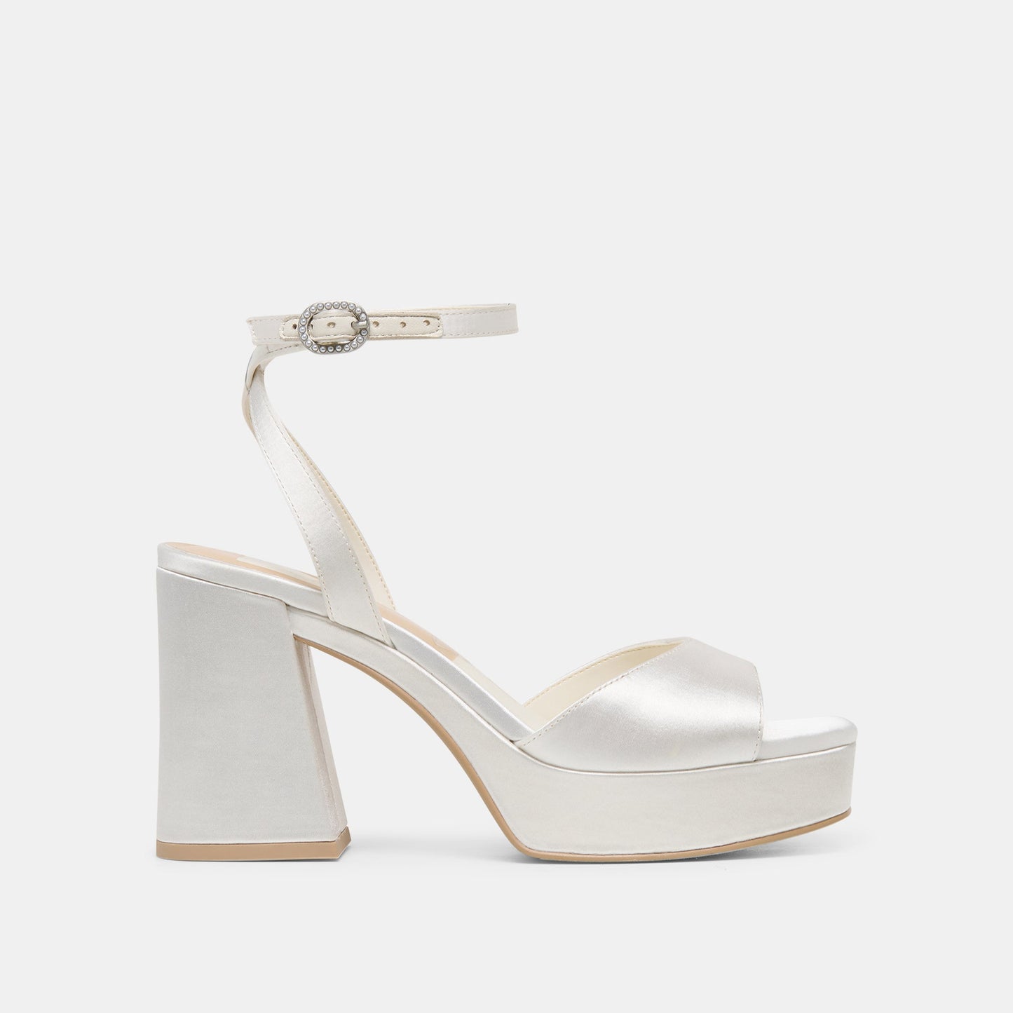 Felica White Satin Heels Dolce Vita Online