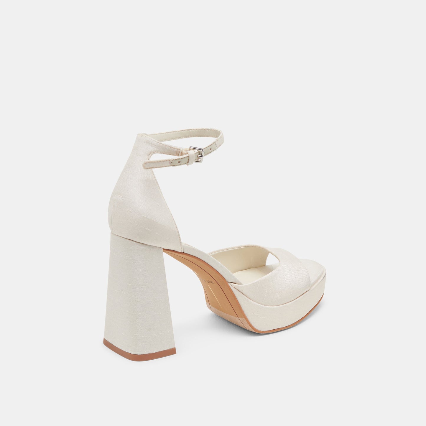 PANDRO HEELS WHITE SATIN
 – Dolce Vita Dolce Vita Outlet