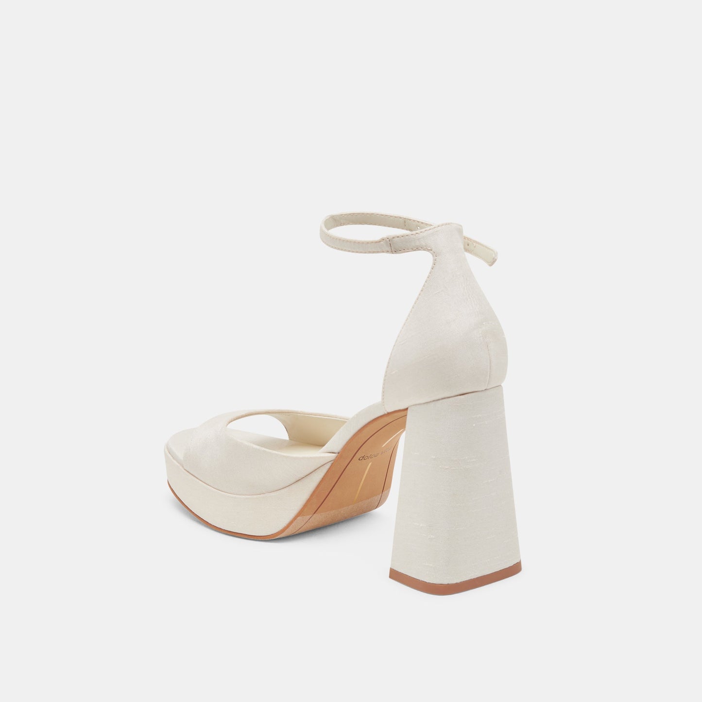 PANDRO HEELS WHITE SATIN
 – Dolce Vita Dolce Vita Outlet