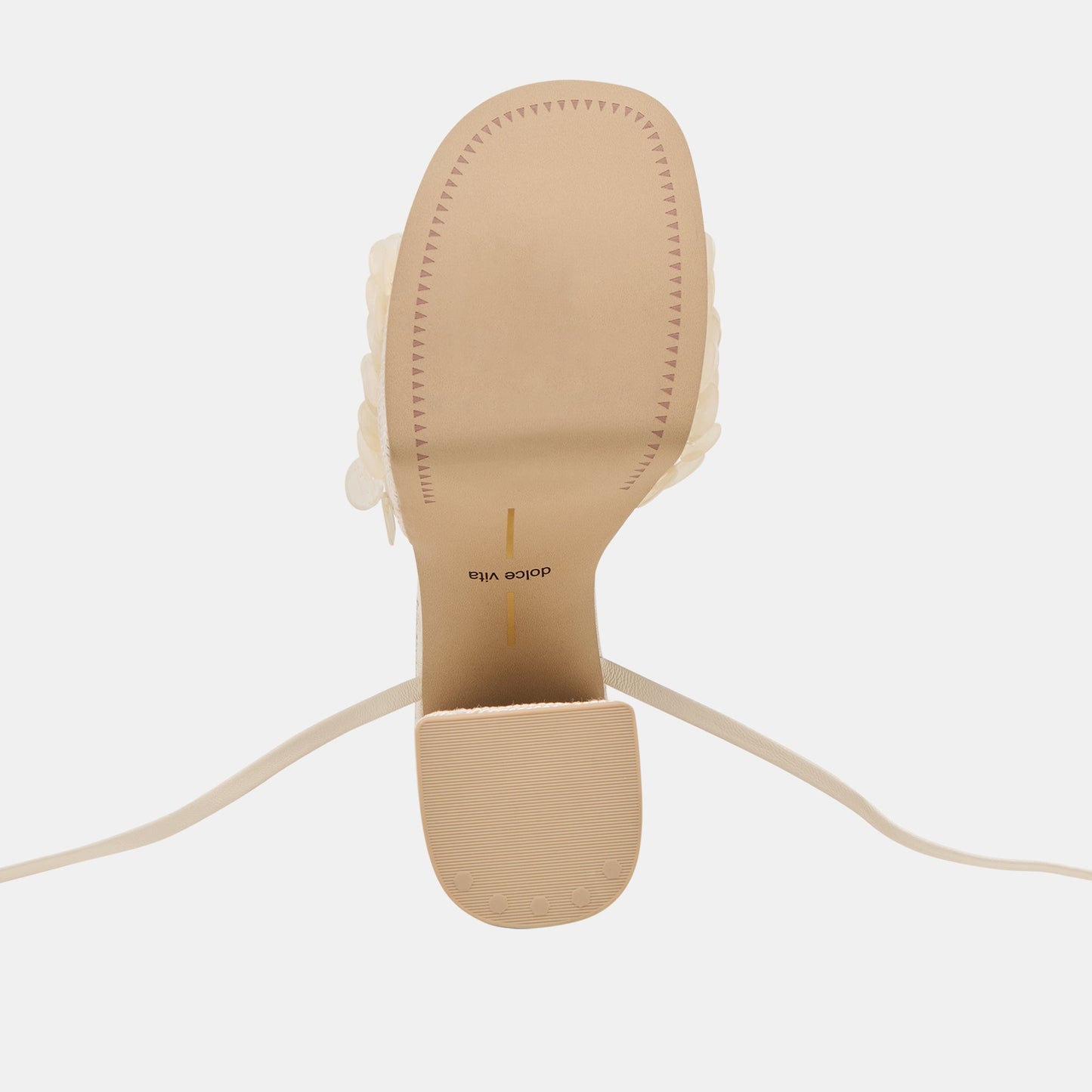 Dorthy Confetti Ivory Leather Heels Dolce Vita For sale