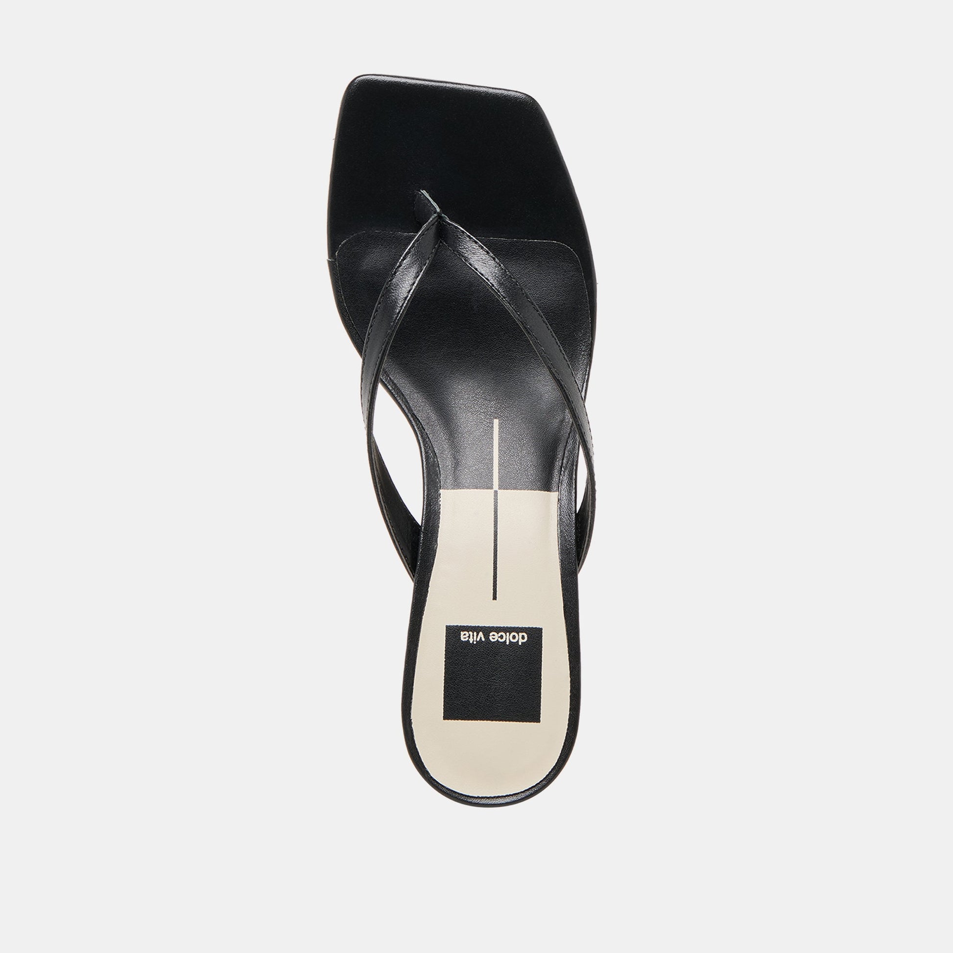 Ramia Black Leather Heels Dolce Vita New