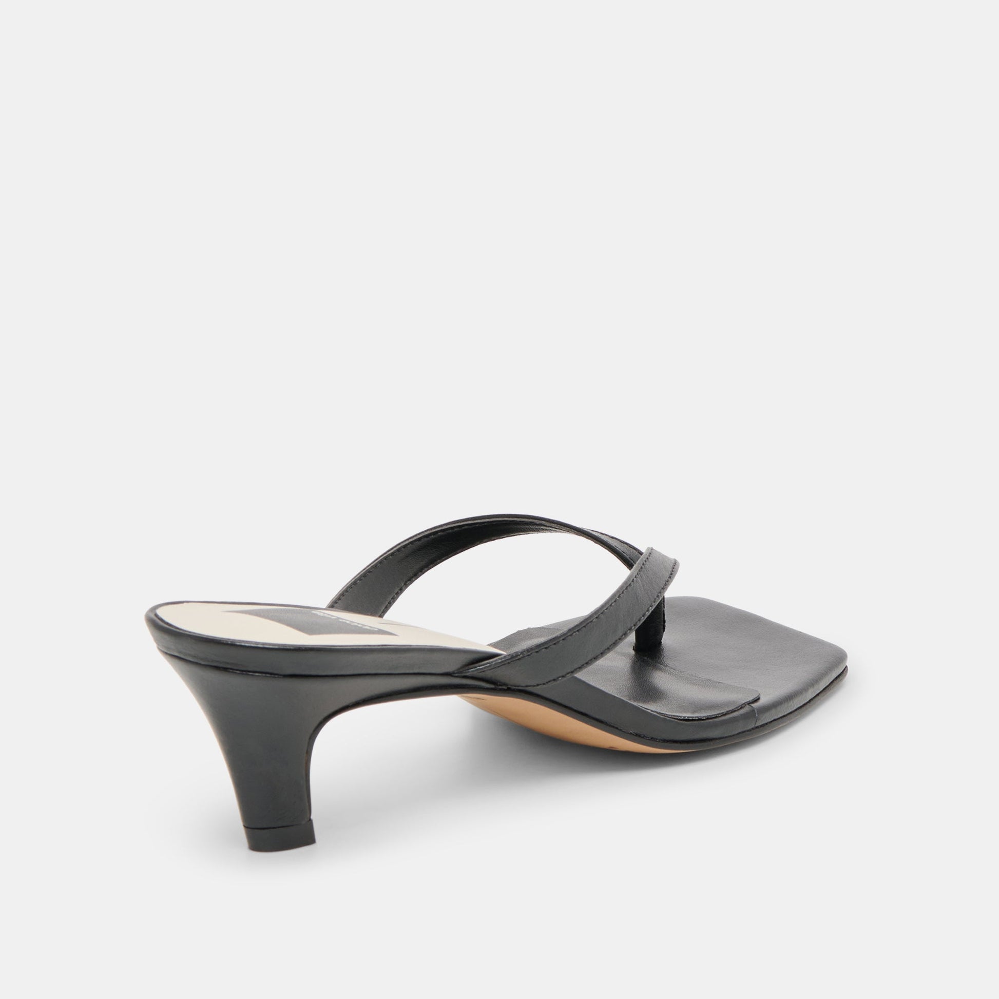 Ramia Black Leather Heels Dolce Vita New