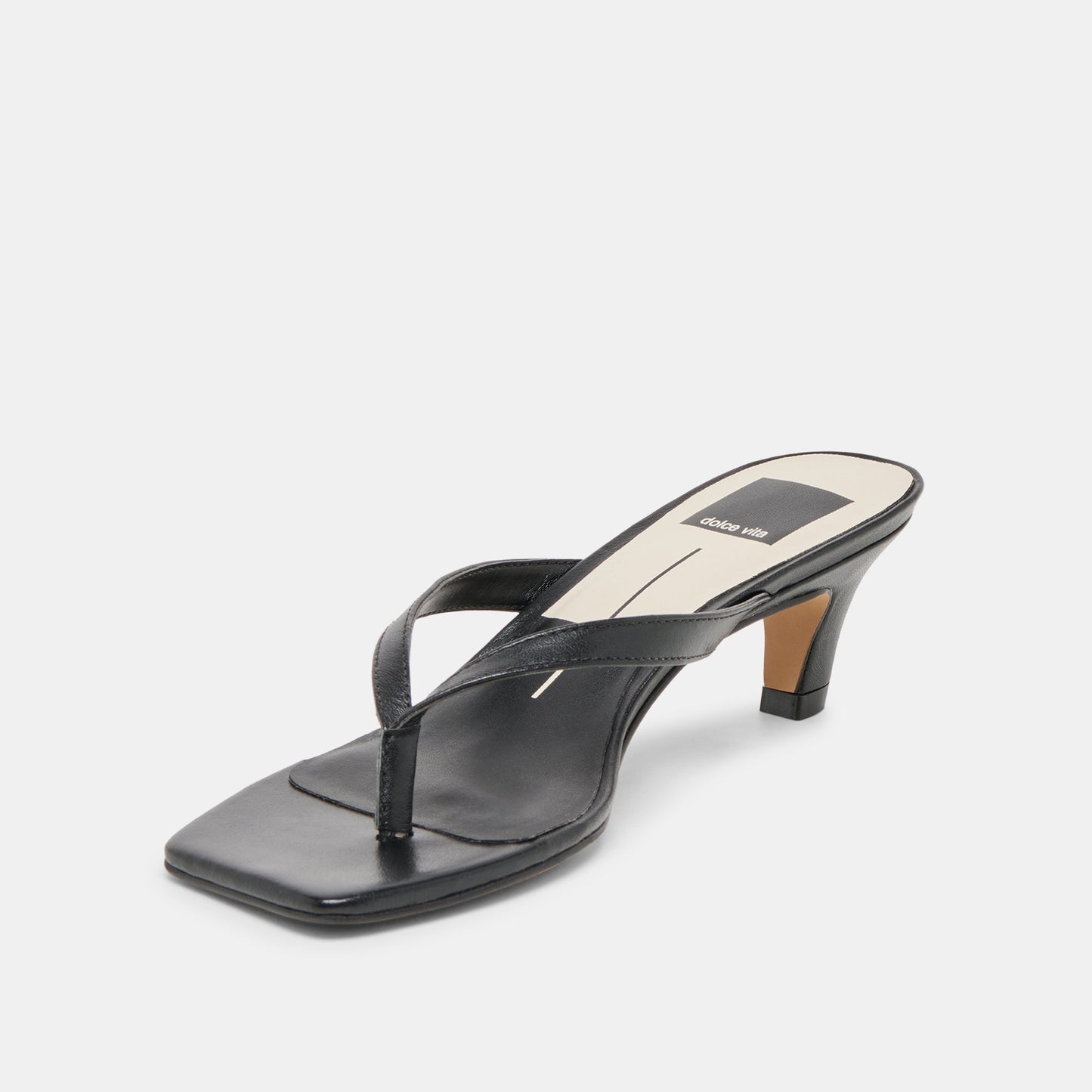 Ramia Black Leather Heels Dolce Vita New
