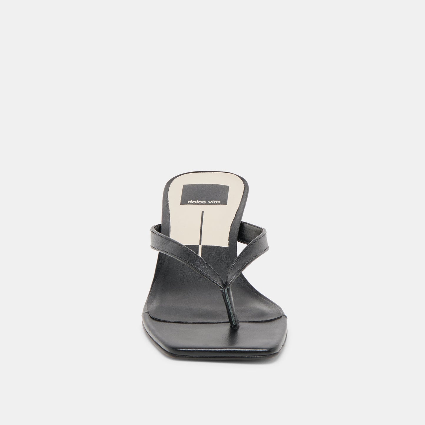 Ramia Black Leather Heels Dolce Vita New