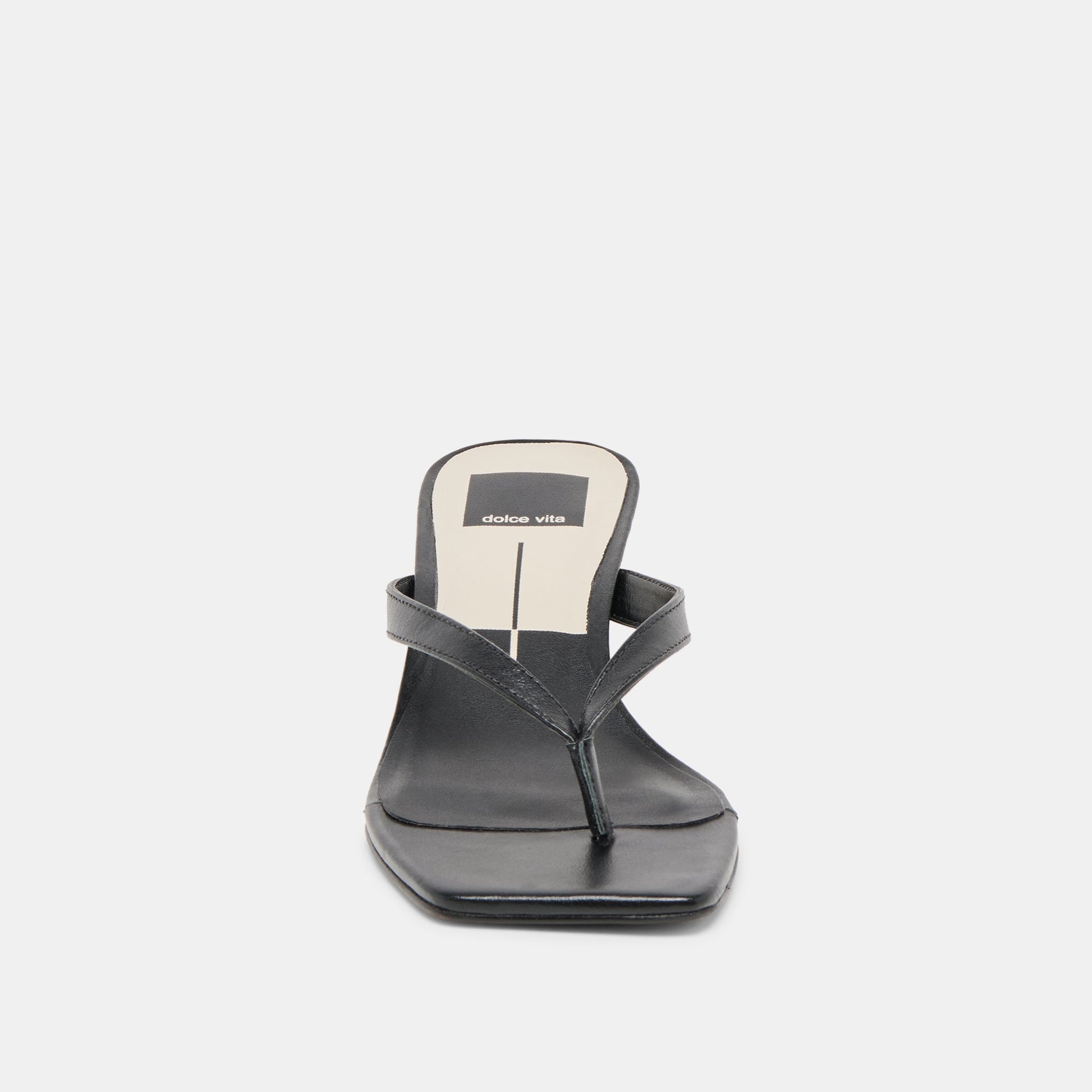 Ramia Black Leather Heels Dolce Vita New