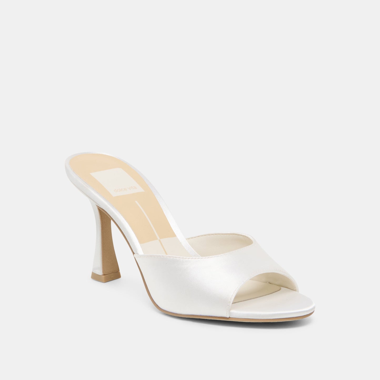 Rosha True White Satin Heels Dolce Vita Discount