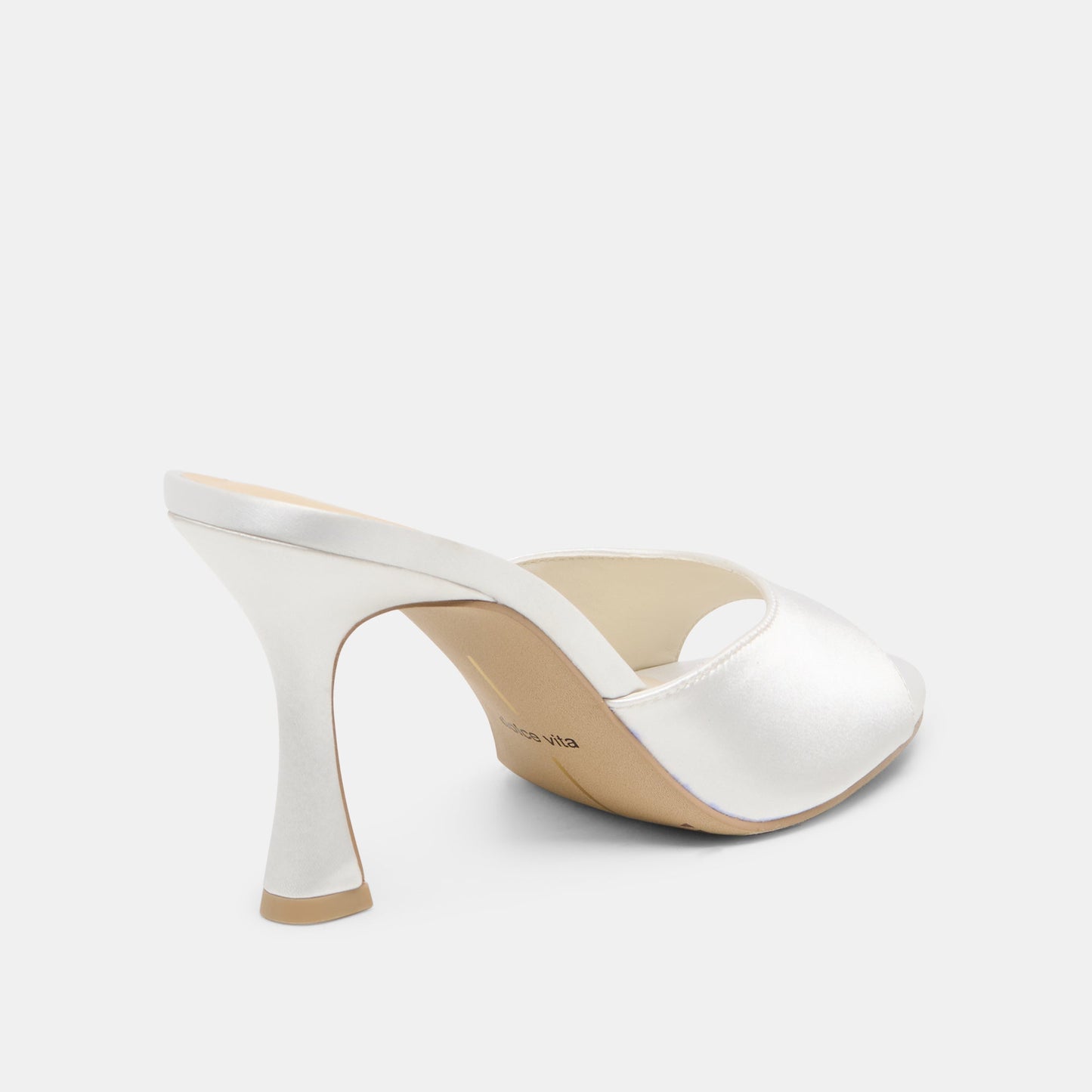 Rosha True White Satin Heels Dolce Vita Discount