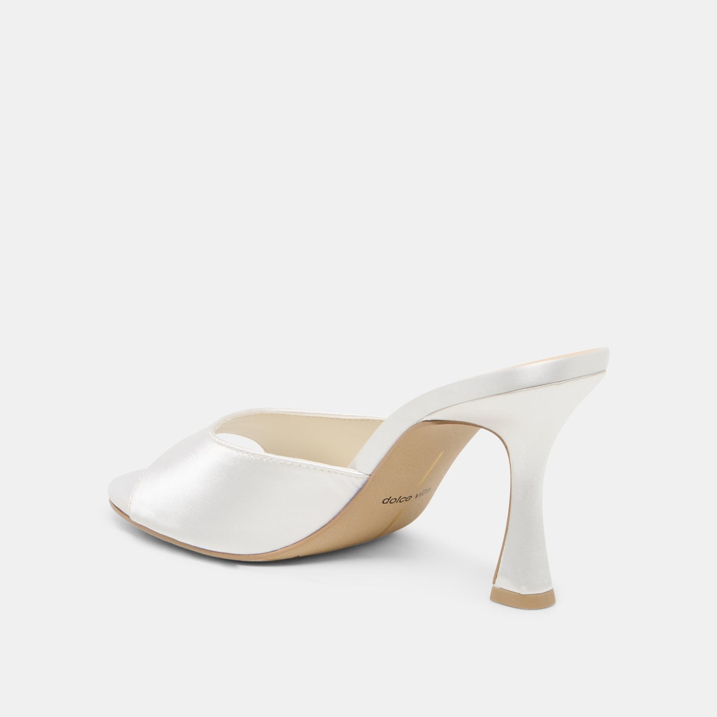 Rosha True White Satin Heels Dolce Vita Discount