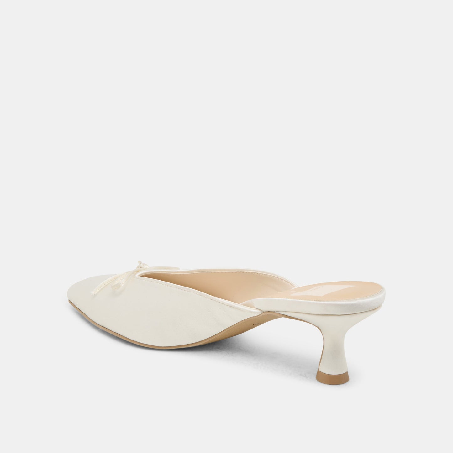 Cleo Off White Satin Heels Dolce Vita Outlet