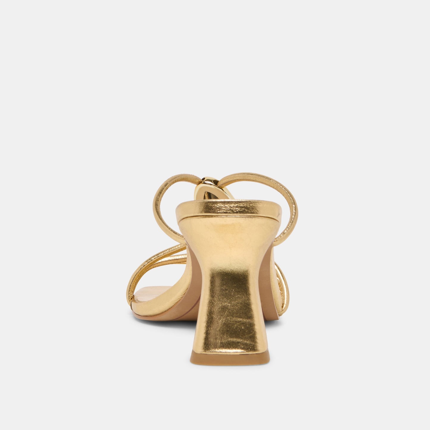 Alayna Gold Leather Heels Dolce Vita On sale