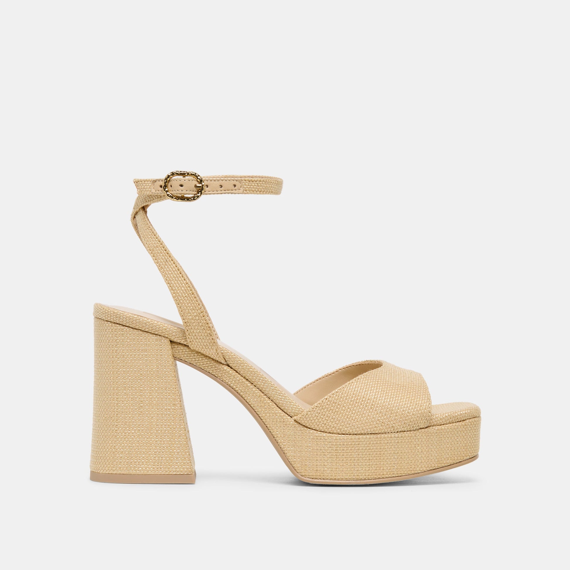Felica Natural Raffia Heels Dolce Vita us