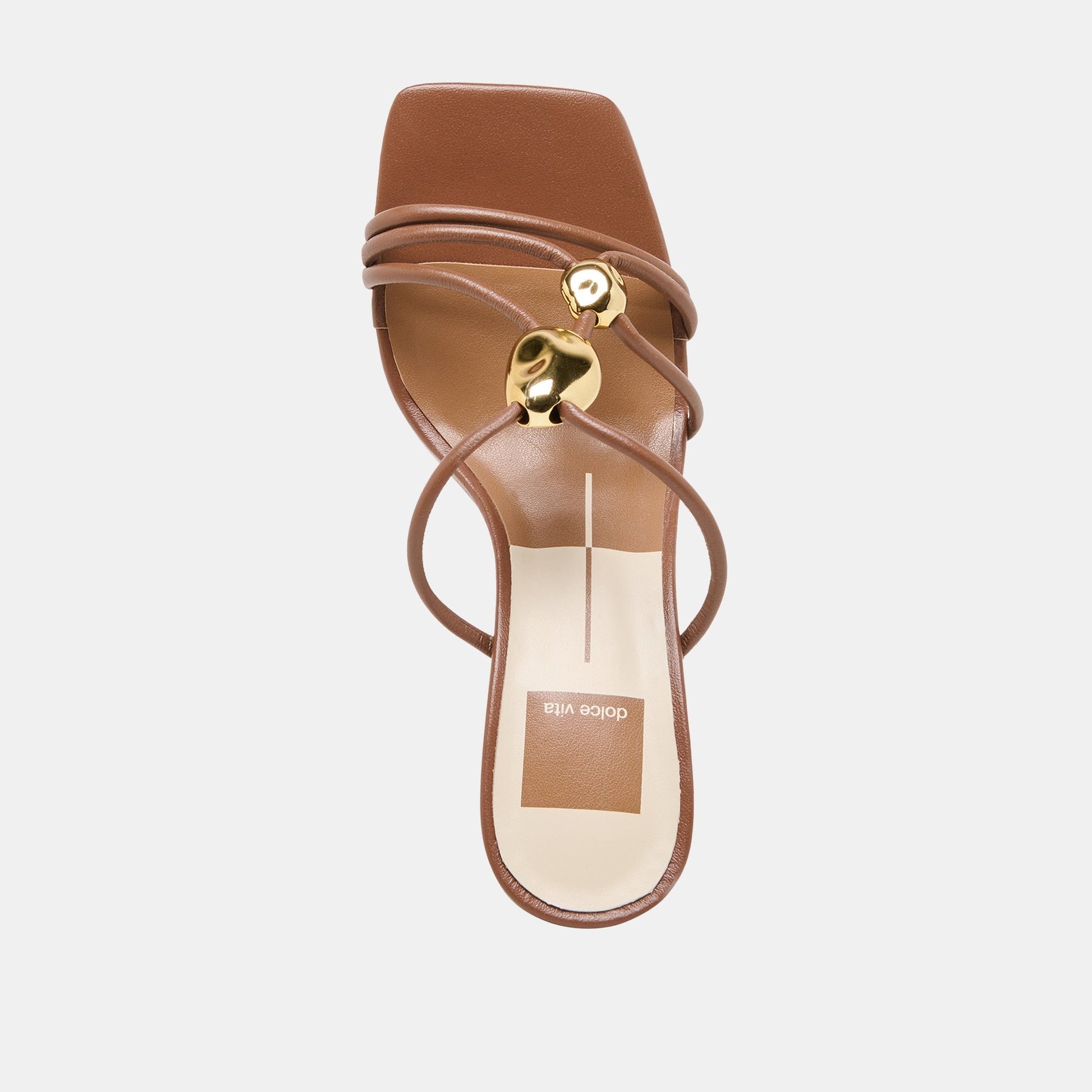 Alayna Cognac Leather Heels Dolce Vita Discount