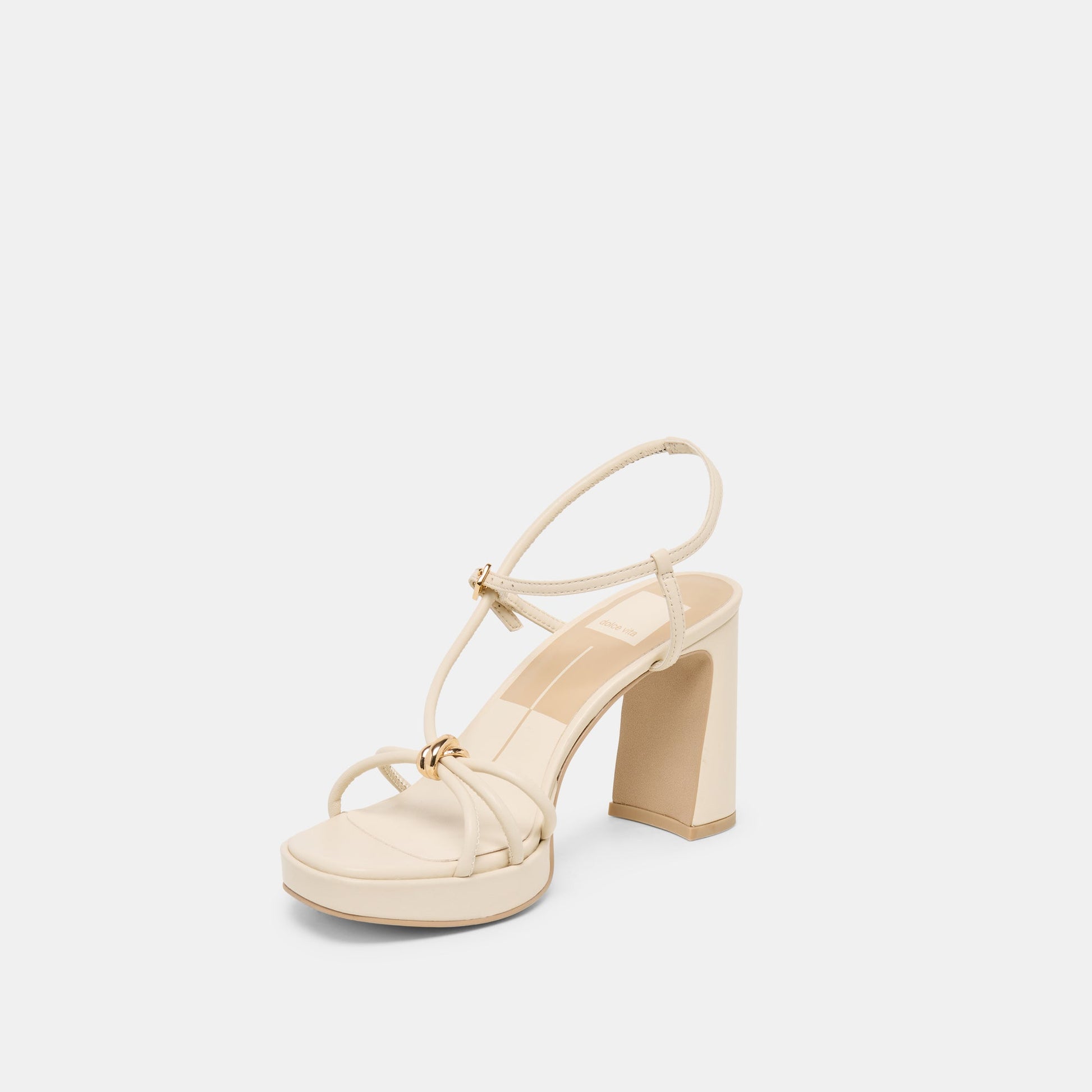 Odete Creme Leather Heels Dolce Vita Sale