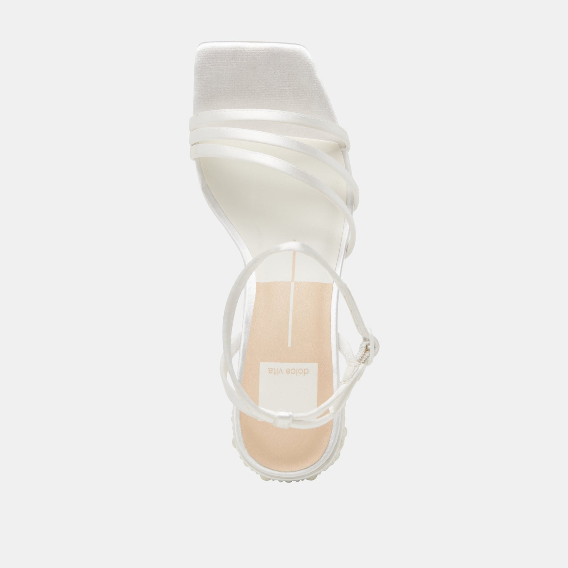 YSABEL PEARL HEELS TRUE WHITE SATIN
 – Dolce Vita Dolce Vita For sale