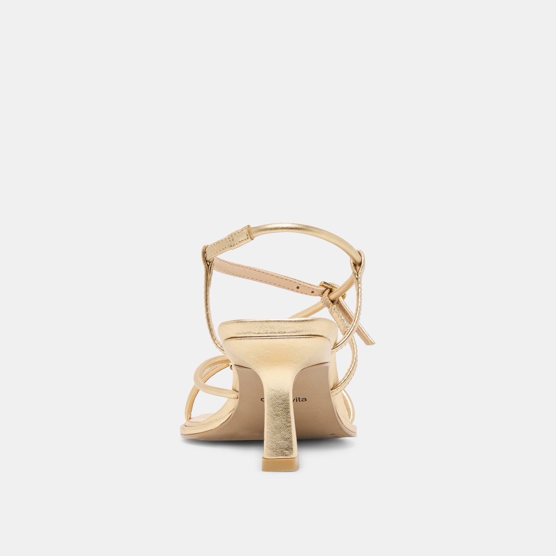 Mylee Gold Distressed Leather Heels Dolce Vita Discount