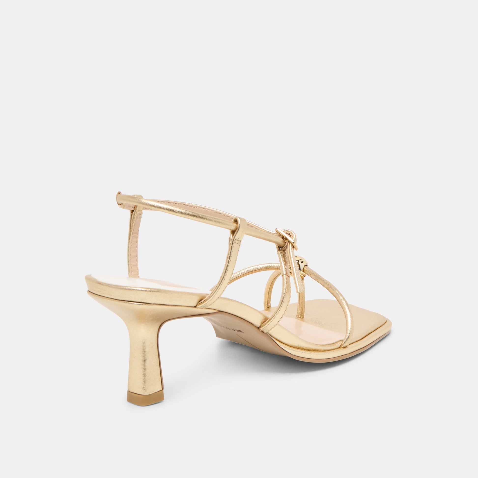 Mylee Gold Distressed Leather Heels Dolce Vita Discount