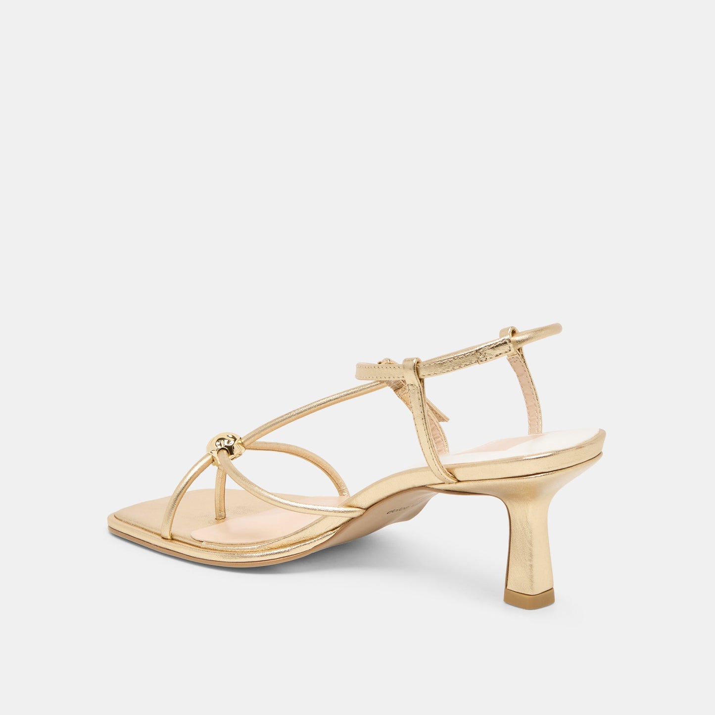 Mylee Gold Distressed Leather Heels Dolce Vita Discount