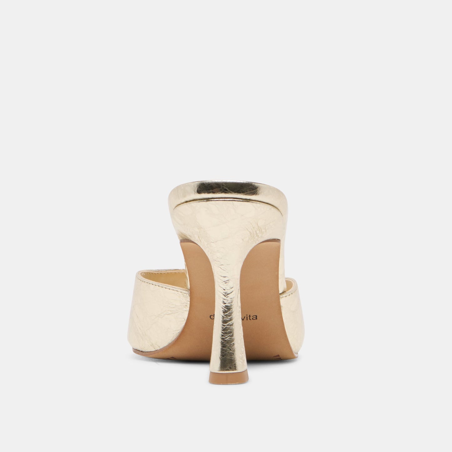 Rosha Platinum Distressed Leather Heels Dolce Vita On sale