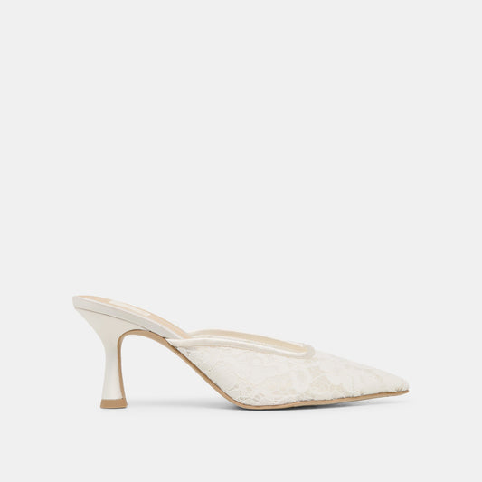 Cleo High True White Lace Heels Dolce Vita For sale