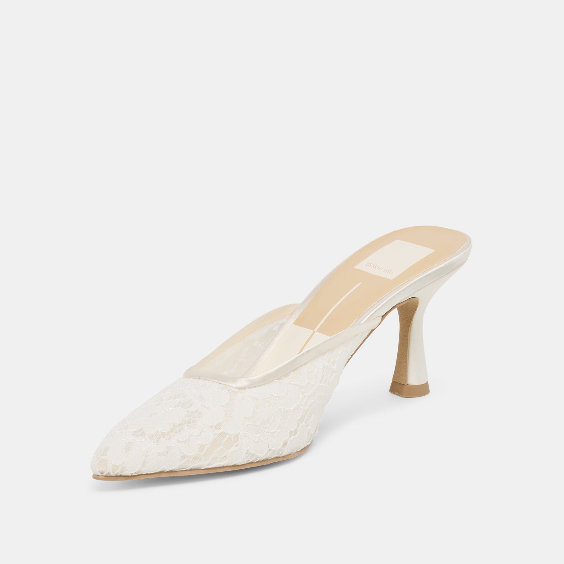 Cleo High True White Lace Heels Dolce Vita For sale