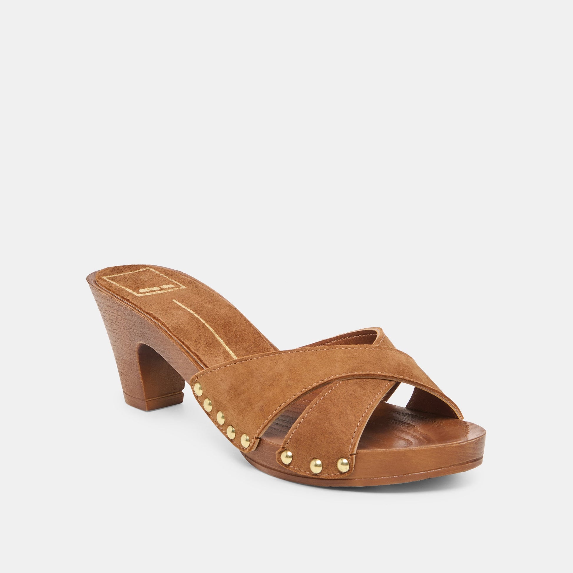 Averie Brown Nubuck Heels Dolce Vita New
